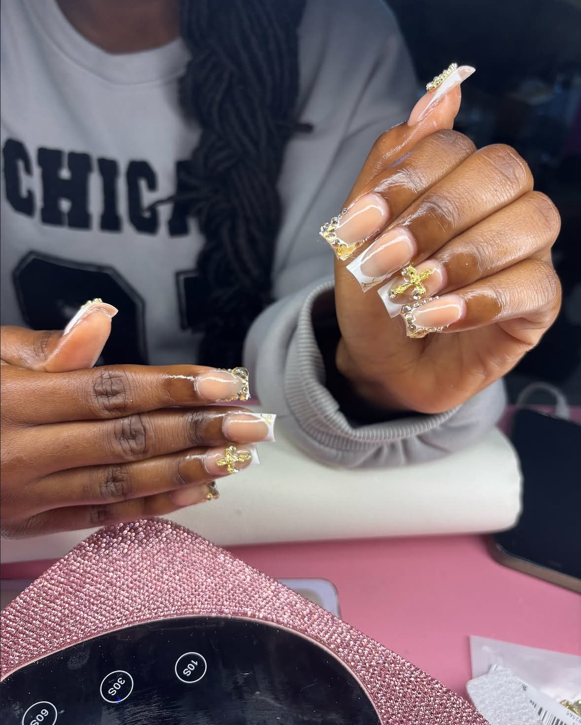 White Bow Set